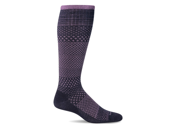 Sockwell Women's Micro Grade | Moderate Graduated Compression Socks - Navy